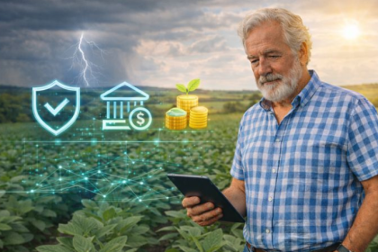 Safra blindada combina seguro rural e crédito estratégico para vencer o clima e proteger o caixa, destaca Aldo Vendramin.